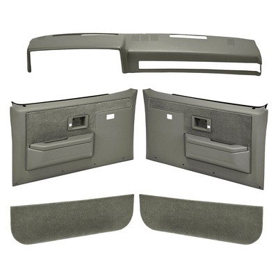 For Chevy R2500 Suburban 89-91 Taupe Gray Interior Combo Kit Power Windows