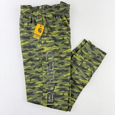 Carhartt Boys Sweatpants Size XL 18-20 Fleece Camo Kids Logo Print Jogger NWT