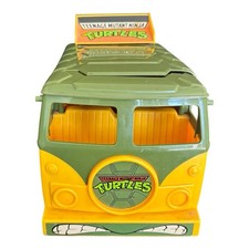 Teenage Mutant Ninja Turtles TMNT Party Wagon 1989 Playmates Vehicle VTG Toy Van