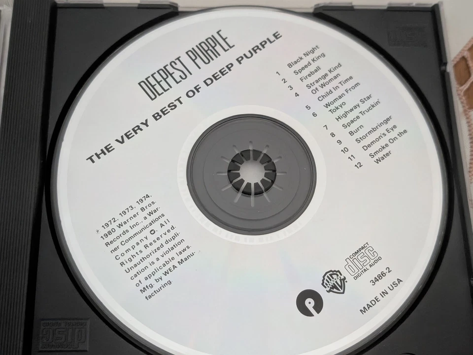 Deep Purple DEEPEST PURPLE 1980 The very Best of Deep Purple Smoke on the Water - Bild 2 von 3