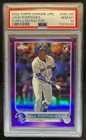 2022 Topps Chrome Update Julio Rodriguez RC Purple Refractor #USC150 PSA 10