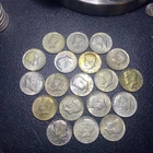 💎 19- 1965to1969 50C Kennedy Half Dollar ALL Very Nicely Toned NATURAL