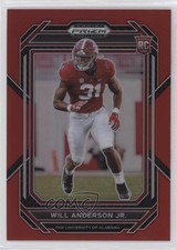 2023 Panini Prizm Draft Picks Red Prizm /299 Will Anderson Jr #162 0c6
