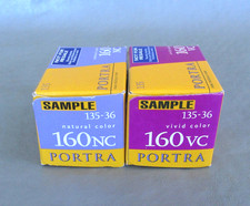 Lot of 2 Kodak Portra 35mm Film 135-36 160VC 160NC Expired 2008