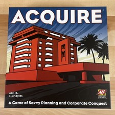 Acquire Board Game 2008 Avalon Hill Rare and Out of Print NEW NOS