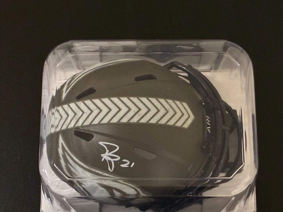 Minicasco firmado por Patrick Peterson de la NFL - Edición Salute to Service Foto 3 de 4