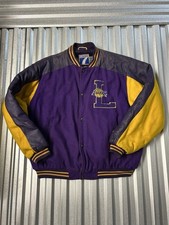 Giacca Bomber NBA Vintage anni 80 LA Lakers Grafica