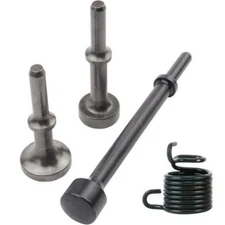 4 Pack Smoothing Pneumatic Air Hammer Bits Air Chisel Bits Tool Set with Spring