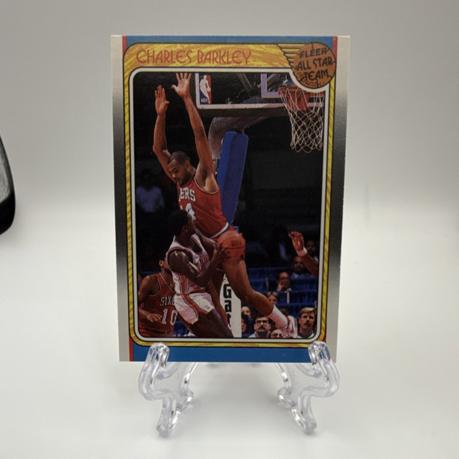 Fleer 1988-89 All-Star Team Charles Barkley #129 - Philadelphia 76ers NBA