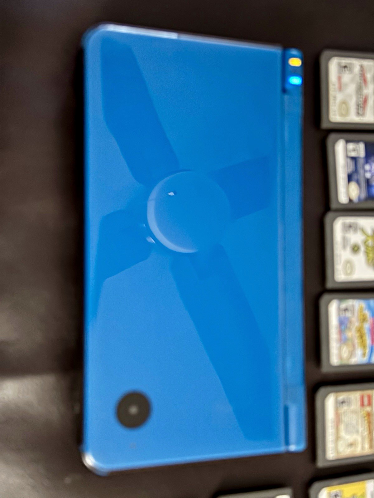 Nintendo DSi XL Blue Console Bundle 1w/ Charger & DS Games, Wi‑Fi NTSC-U/C