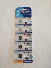 Fast Shipping -5- New PKcell Cr1220-Lithium Battery-3V- Date 2030