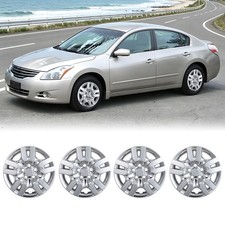 16 Set Of 4 Chrome Wheel Covers Hub Caps Bolt-on For 2007-2012 Nissan Altima