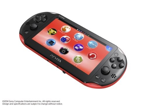 PlayStation Vita Wi-fi Console Super Value Pack Red Black
