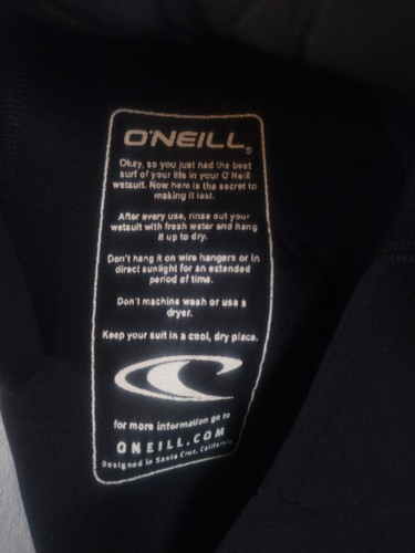 Traje húmedo Oneill cuerpo completo para hombre talla XL negro reactor 3.2 Flexzone sin costuras - Imagen 6 de 24