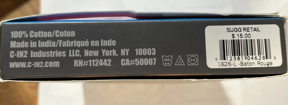 Nuevo Calzoncillo C-IN2 Jock Strap Color Pop Grande Baton Rouge Foto 4 de 4