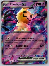 Mimikyu ex 069/159 Double Rare Journey Together Pokemon Holo Near Mint