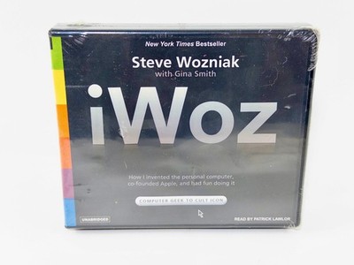 iWoz Steve Wozniak COMPUTER GEEK TO CULT ICON Audiobook 8 CDs 9 Hours Sealed New