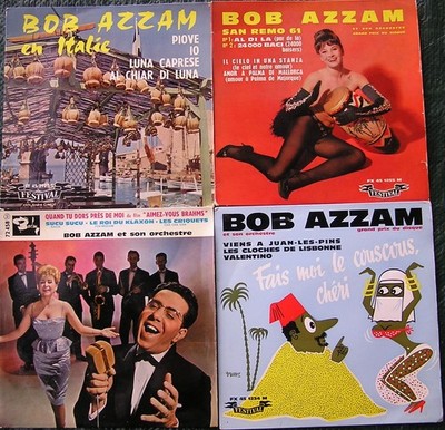 Bob AZZAM '' Mach mich zum Couscous Schatz + 3 EP '' Schöner Zustand