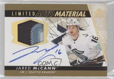 2022-23 SP Authentic Limited Auto Material 20/100 Jared McCann #51 Auto 7ci