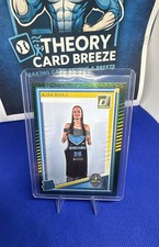 2025 Panini Donruss WNBA - Rated Rookie Ajsa Sivka #93 Green Shimmer (RC)