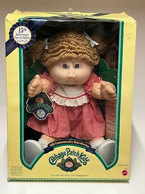 15th Anniversary Cabbage Patch Kid Shawnee Sherry in Box Never Opened