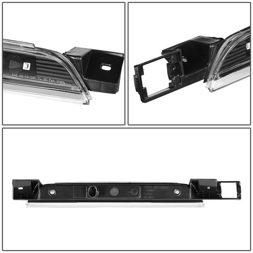 FOR 10-17 EQUINOX BLACK HOUSING REAR CENTER MOUNT LED 3RD THIRD BRAKE LIGHT LAMP - Picture 4 of 5