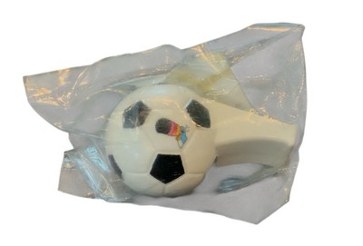 Kellogg s Cereal Box Prize Soccer Whistle Toucan Sam Bird 