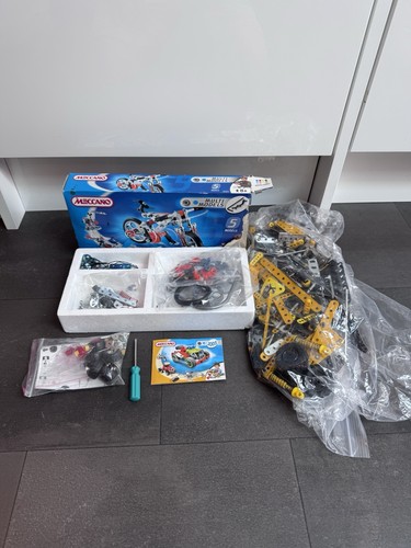 Meccano Konvolut moderne Teile können auch einen kompletten Satz enthalten