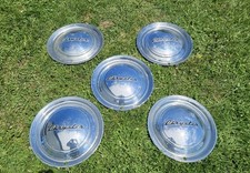 Set Of 4 1949 Chrysler 15 Hubcaps Wheel Covers New Yorker Royal Windsor Set Of 4 1949 Chrysler 15 Hubcaps Wheel Covers New Yorker Royal Windsor