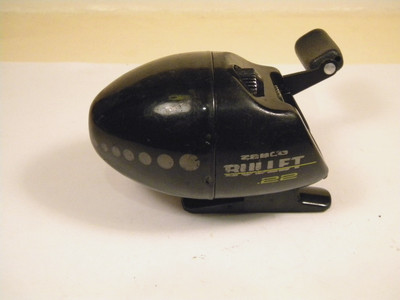 Vintage Zebco Bullet .22 22 casting reel Made in USA