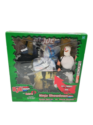 Hasbro GI Joe Vs Cobra Spy Troops Ninja Showdown SNAKE EYES VS