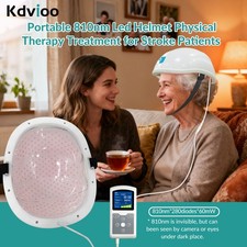 15W 810nm Parkinson Helmet Led Brain Photobiomodulation Infrared Light Therapy