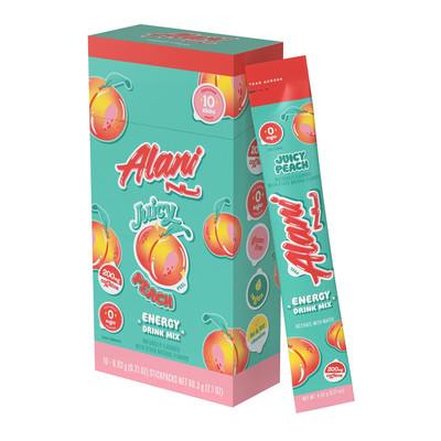 Alani Nu Energy Drink Stick Packets Vegan Sugar Free 200mg Caffeine 10 Calories