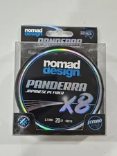🐟 Nomad Design Pandera 8X 20lb 600yds Multi Color Braided Saltwater Superline
