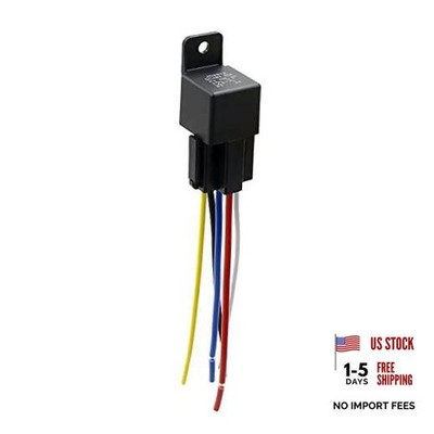 JD-292 5 Pin DC 48V 40A Universal Car Vehicle Motor Fuse Relay Switch Power 1