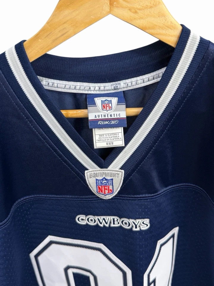 Camiseta De Colección Dallas Cowboys NFL Reebok Auténtica Terrell Owens Talla Para Hombre’s M Foto 3 de 4