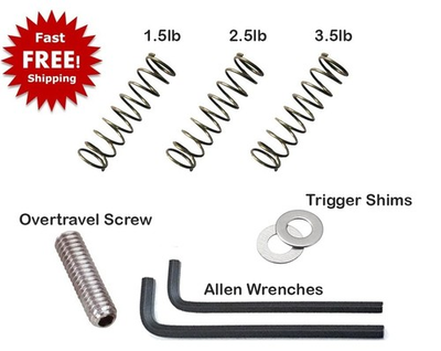 #ad Trigger Spring Kit Reduced Power Light Pull Upgrade Fits Savage Axis USA Made $9.49