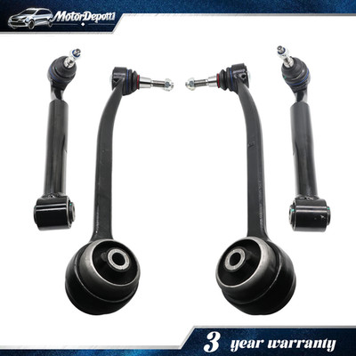 4x Front Lower Forward Rearward Control Arms Kit For 2015-2022 Ford Mustang