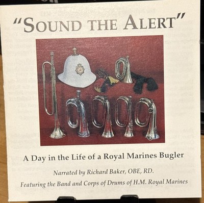 CD Music Sound The Alert: A Day in the Life of a Royal Marines Bugler