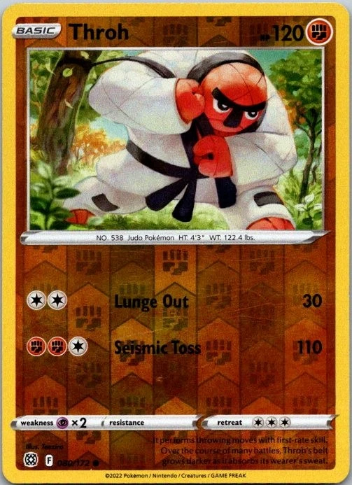 throh pokemon card value Throh Pokémon TCG Cards for sale