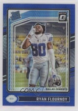 2024 Panini Donruss Optic Rated Rookie Blue Hyper Prizm Ryan Flournoy #288 04mf