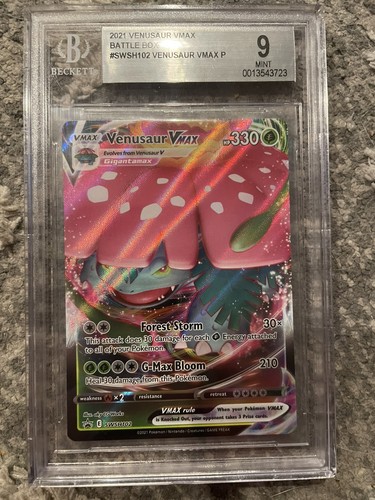 Venusaur VMAX graded BGS 9 for sale on eBay