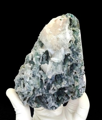 Amazing Natural Heulandite Crystals On Chalcedony Minerals #105