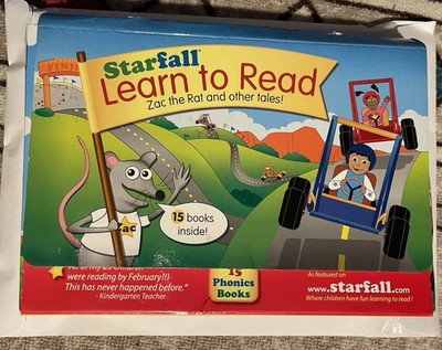 Starfall Learn to Read 15 Phonics Books : Zac the Rat and Other Tales