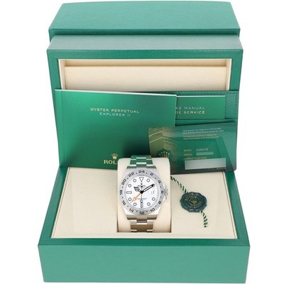 Rolex Explorer II NEW 2026 226570 White Polar 42 mm | eBay