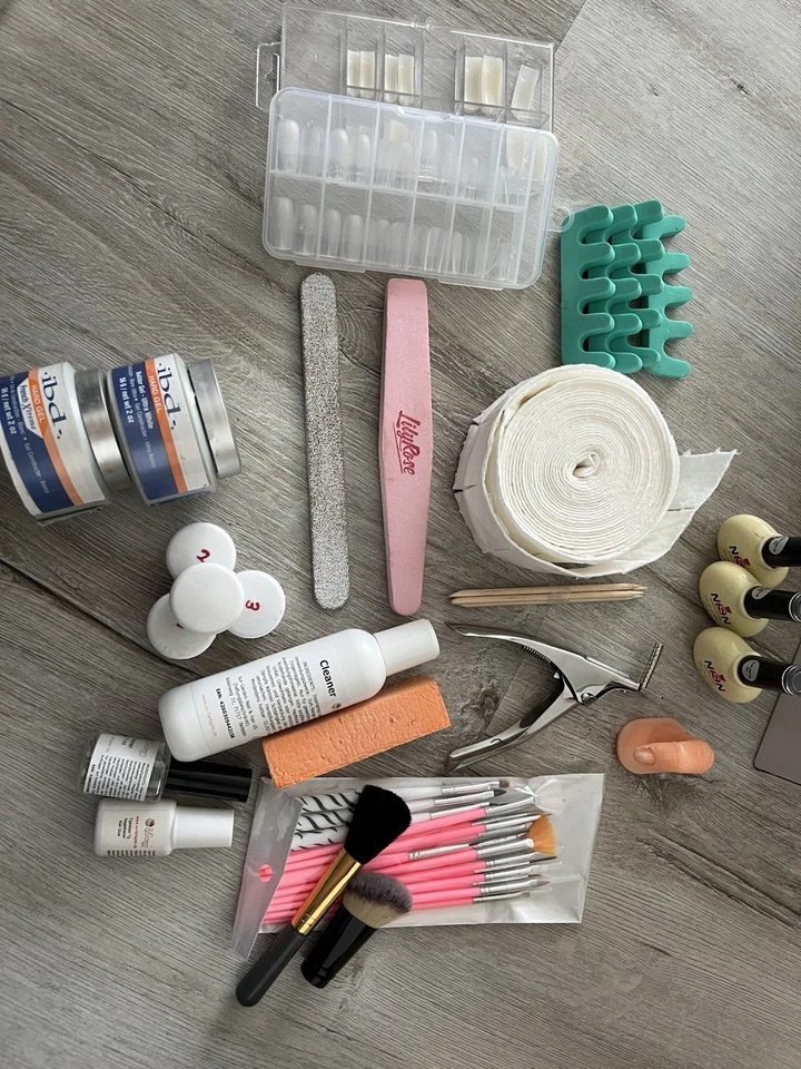 UV Nagellack Gel Set, 6W UV+LED Nagellampe, Base Top Coat+ Ganzes Zubehör Dazu - Bild 4 von 4