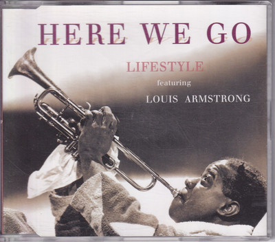 -1374- Lifestyle feat. Louis Armstrong - Here We Go - Maxi-CD- vg++
