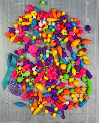 Pop-It Snap Beads Jewelry Bracelet Necklace Lot 13 oz Bag Multi Color/Shape