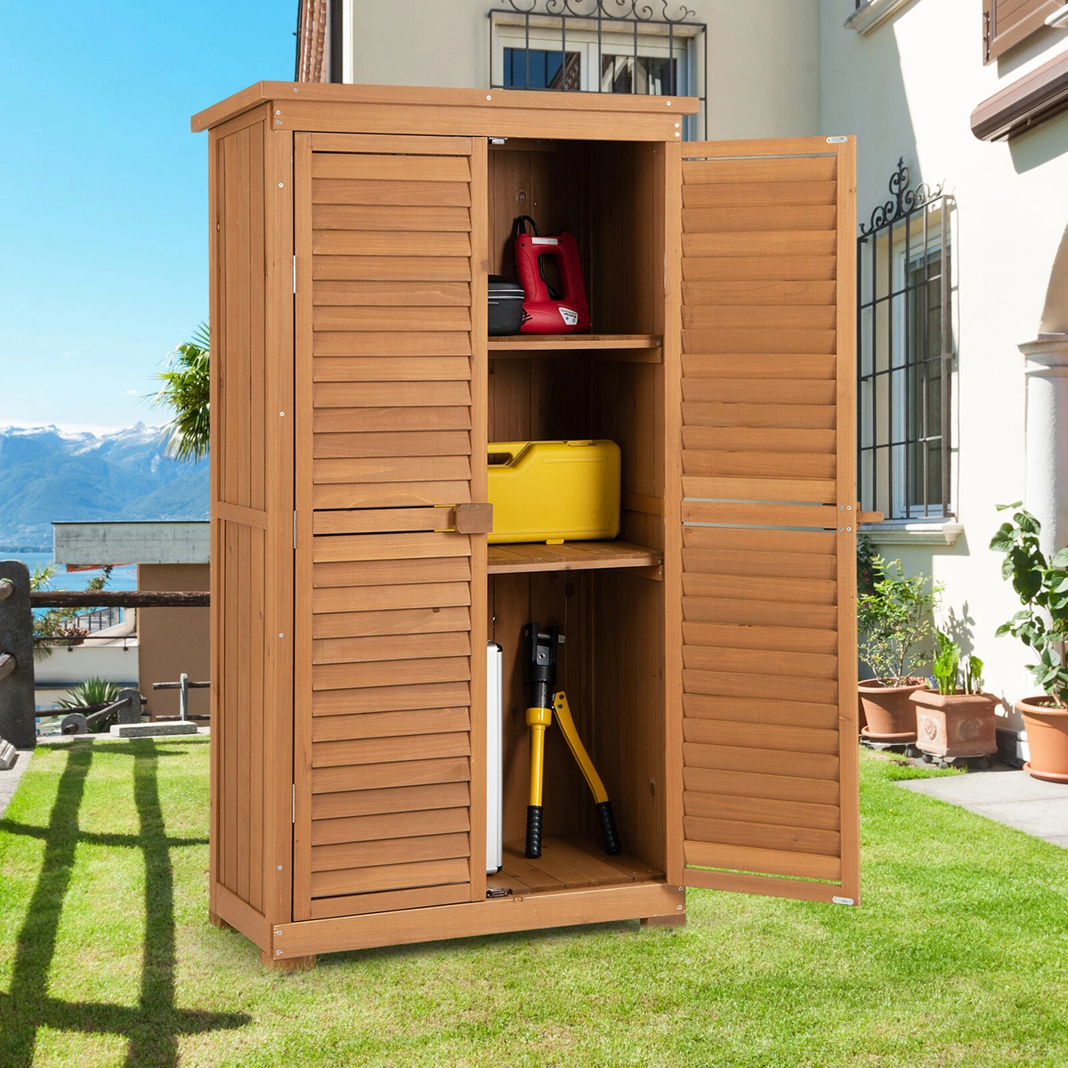 Vertical Storage Shed