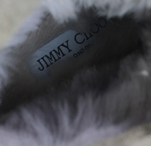 NEW JIMMY CHOO Pom-Pom Suede Fur | Cozy Luxe Winter Suede Lace-Up Boots , EUR36 - Picture 12 of 16